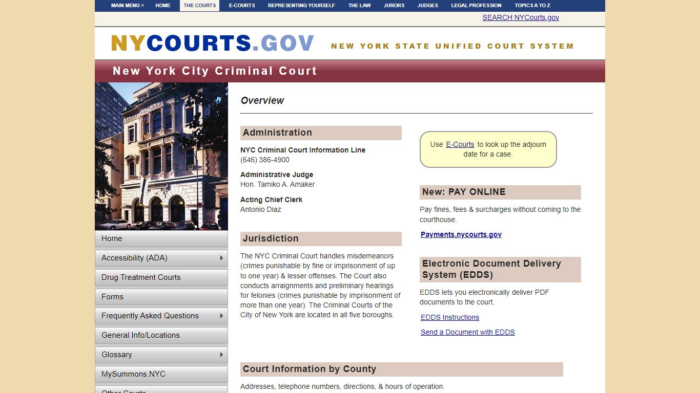 Home Page | NYCOURTS.GOV